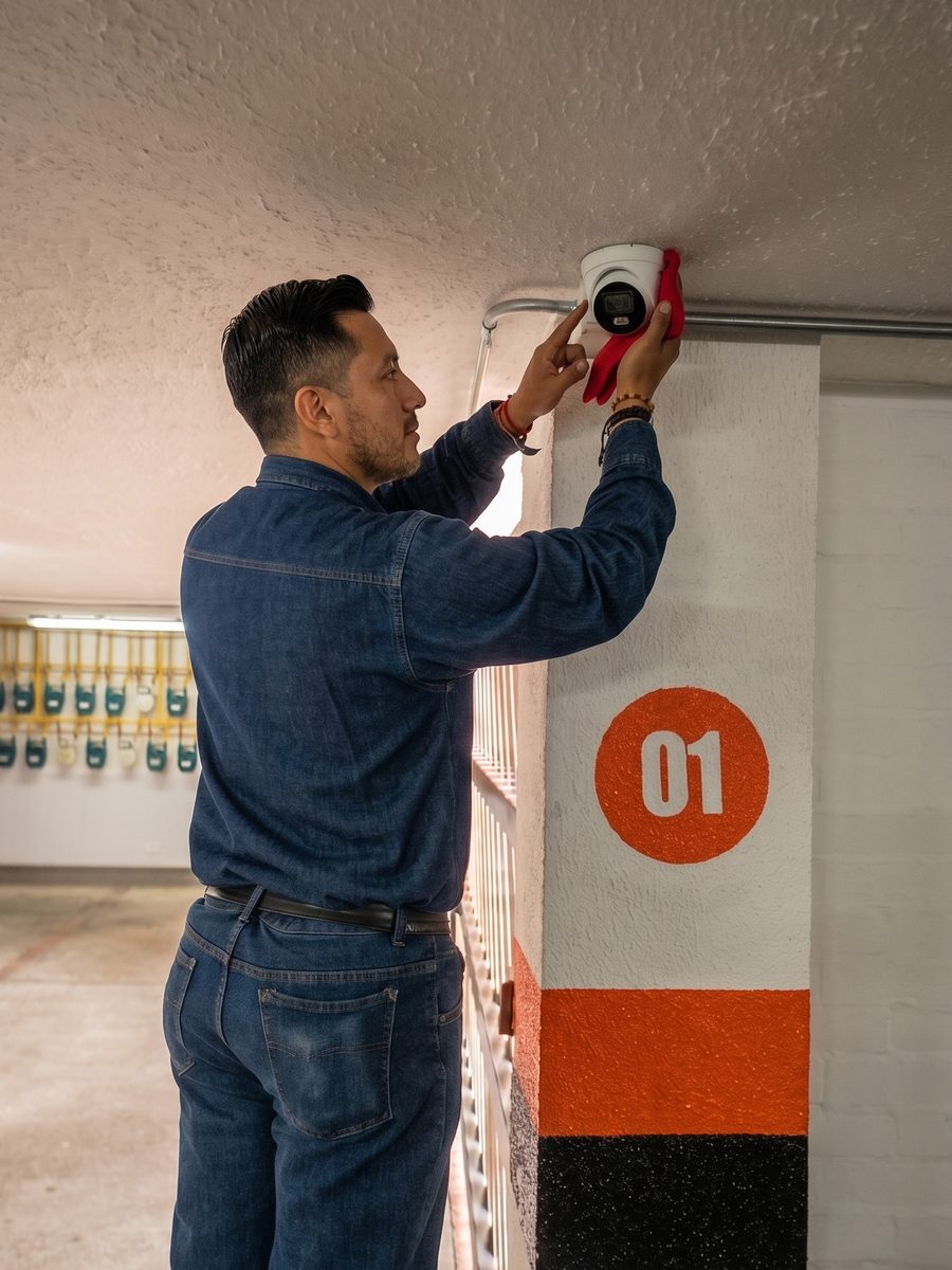 Mantenimiento de seguridad electrónica
